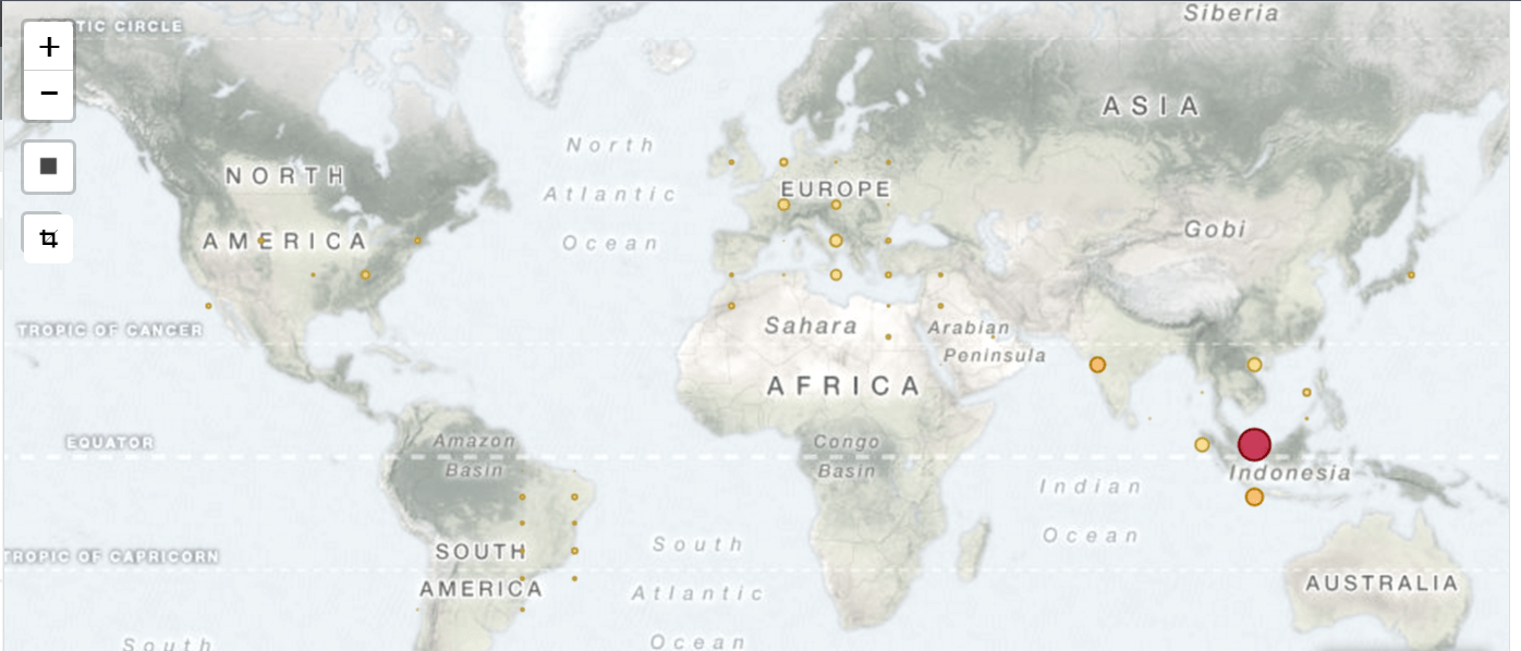 Section’s ModSecurity attack map visualization based on Logstash, Elasticsearch, and Kibana