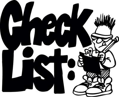 Checklist